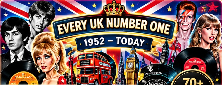 Every UK Number One — 1952 to today: colourful pop and British chart history