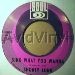 Here Comes the Judge / Sing What You Wanna by Shorty Long (Single