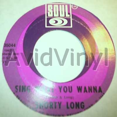 Here Comes the Judge / Sing What You Wanna by Shorty Long (Single